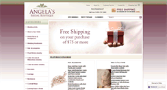 Desktop Screenshot of angelasbridalboutique.com