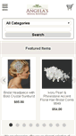 Mobile Screenshot of angelasbridalboutique.com